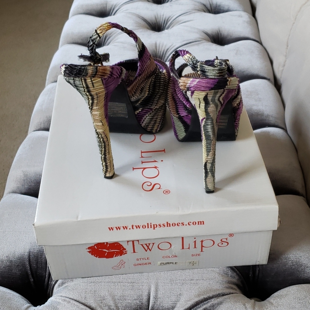 Platform slingbacks - Picture 3 of 4